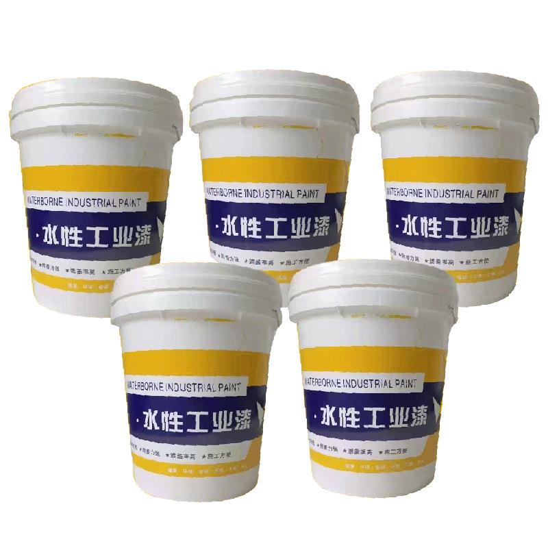 建筑外架钢管黄色漆钢结构漆脚手架水漆工业漆架子管专用水漆