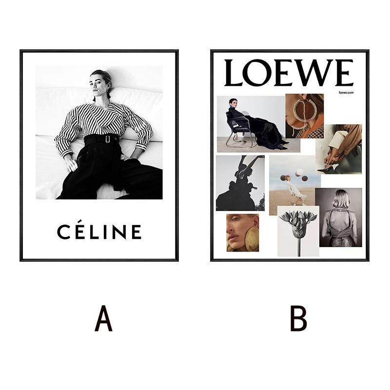 北欧风现代简约黑白人物装饰画个性海报客厅壁画照片组合玄关挂画,家居饰品,现代装饰画,淘宝优惠券,粉丝福利购,淘宝优惠卷