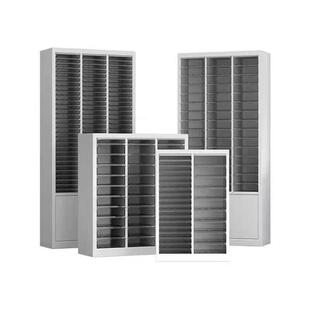 办公室抽屉式多层铁皮a4资料收纳柜样品合同凭证档案票据柜文件柜