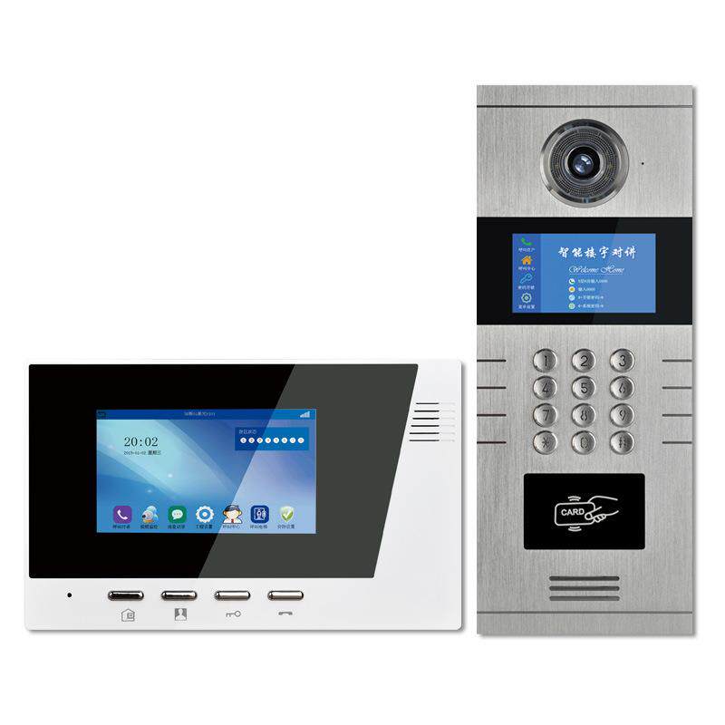 楼宇可视对讲系统门铃家用小区门禁无线智能监控对讲机高清双向