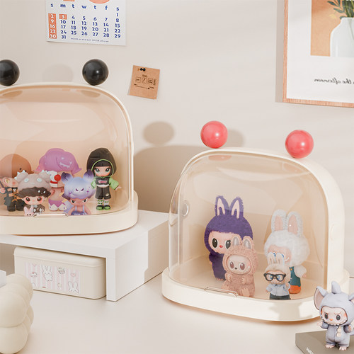 盲盒展示架太空舱收纳盒