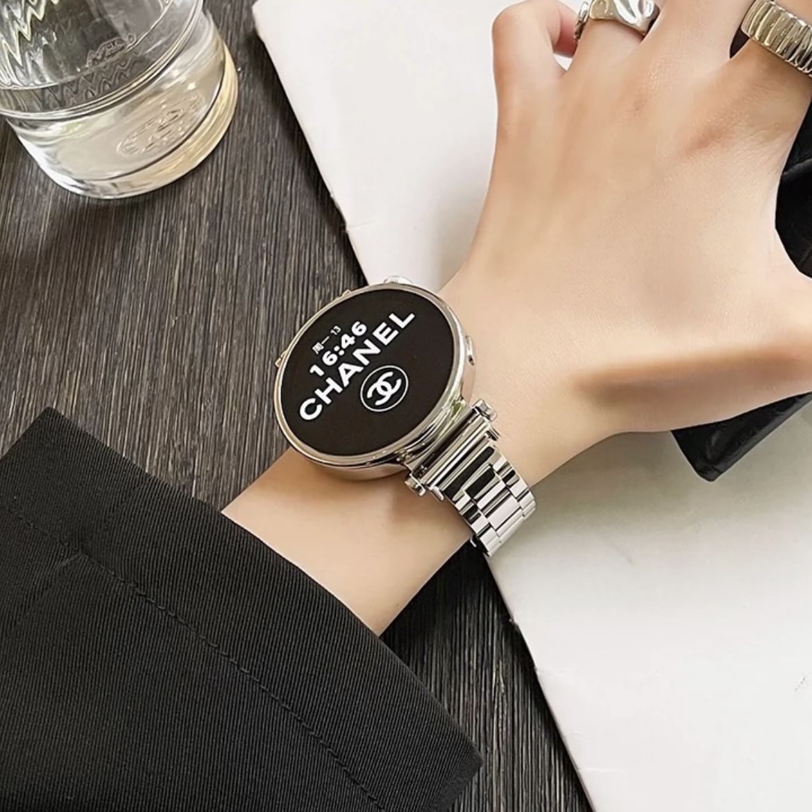 适用gt6/gt5华为表带gt4软壳watch5/4/3高级GT3pro金属gt2荣耀GS4