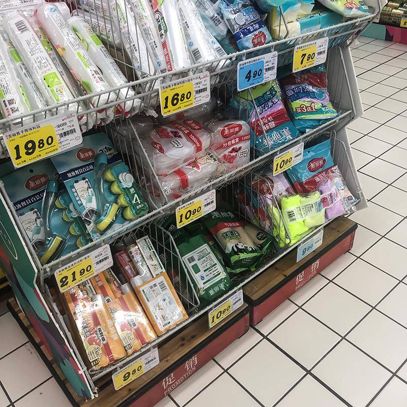 【100个装】超市价格牌塑料标签套标价签套货架标牌斜口笼吊牌