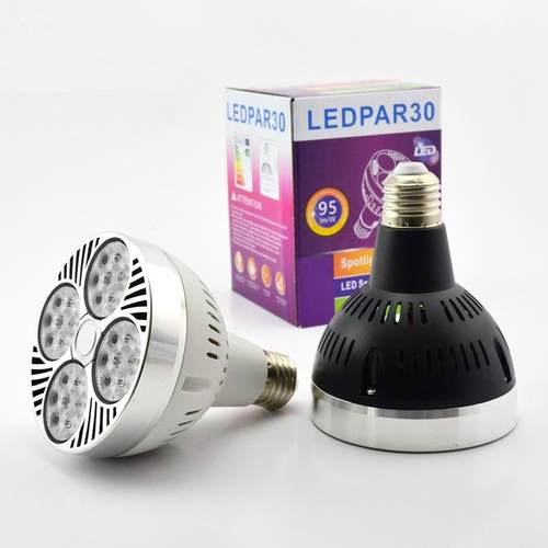 LED射灯PAR30轨道射灯泡110V全宽电压35W45W光源E27螺口帕泡灯芯