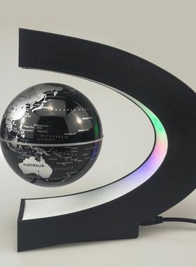 磁悬浮地球仪自转发光欧式办公室桌面客厅摆件商务礼品