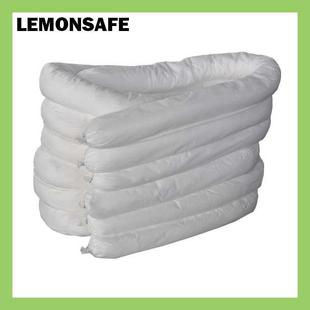 白色吸油索工业吸油条水地面拦截吸附棉条OSC01