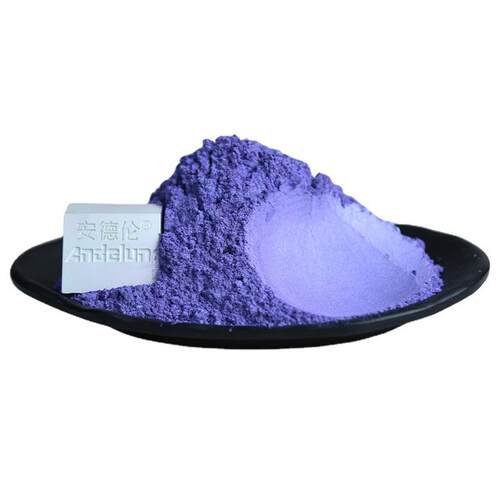 史莱姆滴胶水晶泥涂料用珠光粉塑料橡胶色母粒用红黄蓝绿珠光粉