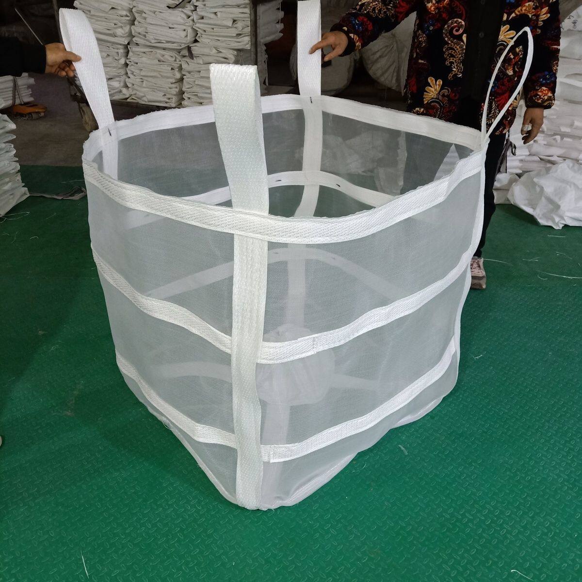 滤水透气网袋浸种袋土豆木材吨袋吨包集装袋矿石清洗吨袋通风吨袋