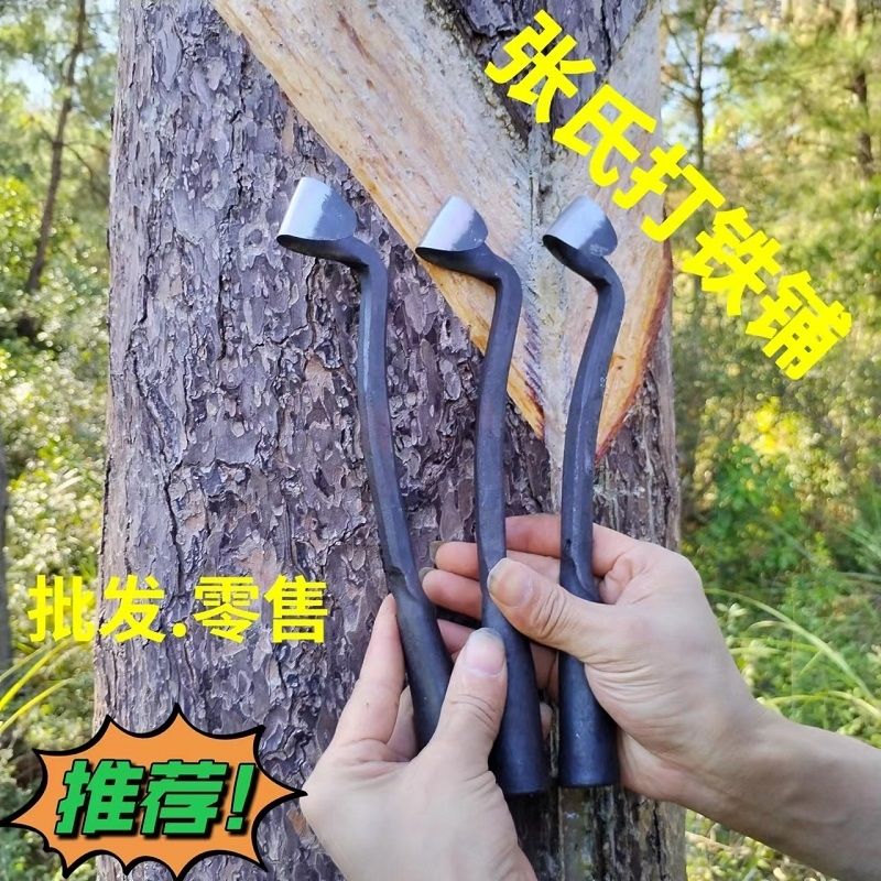 手工打造松脂刀开槽中