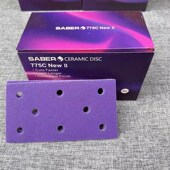 速发干磨砂纸5X180长方砂Sa紫er775Cb砂汽车用打磨紫色陶瓷形纸植