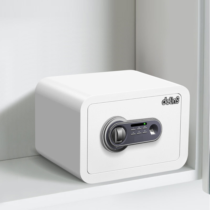德凌保险柜家用小型保险箱指纹密码迷你床头全钢入墙衣帽间保险柜,办公设备/耗材/相关服务,保险箱,淘宝优惠券,粉丝福利购,淘宝优惠卷