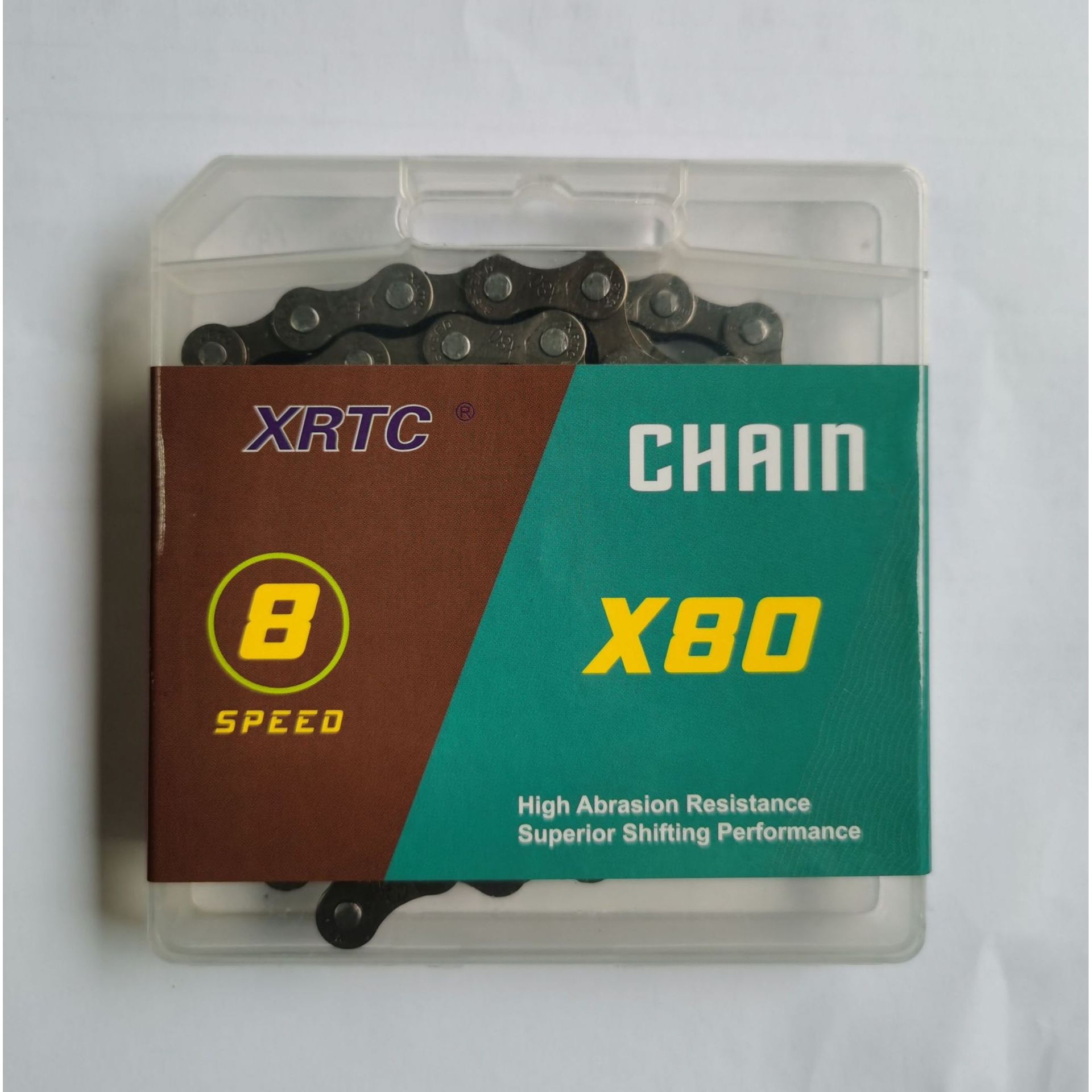 高质盒装XRTC棕色 6/7/8/公路山地折叠车自行车通用链条变速链条