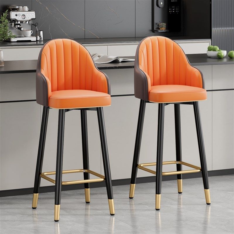 吧台椅旋转凳子家用现代简约高脚凳吧台凳收银前台高脚椅靠背椅子,住宅家具,家用高脚椅,淘宝优惠券,粉丝福利购,淘宝优惠卷