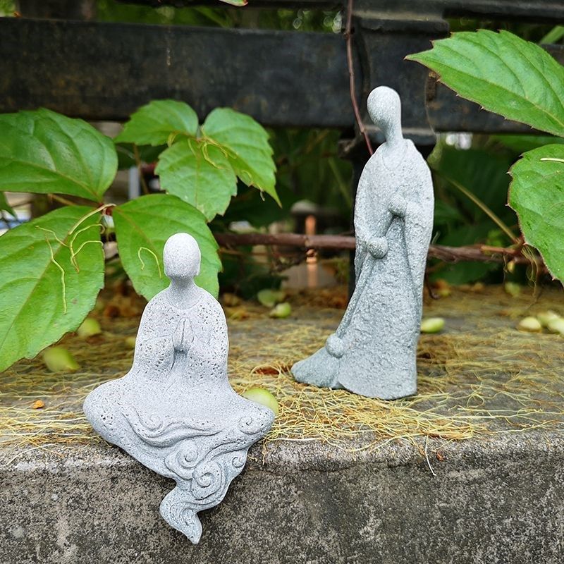 仿真石头无相佛中式庭院鱼池花盆假山摆件园艺复古怀旧,家居饰品,户外/庭院摆件,淘宝优惠券,粉丝福利购,淘宝优惠卷