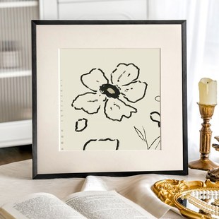 正方形细窄边相框挂墙拍立得空框简约画框装裱定制33X50X35X30X40