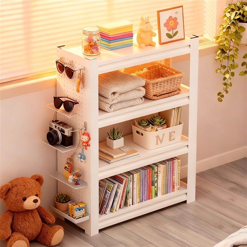 家用货架置物架多层落地阳台书架一体靠墙收纳架落地式储物铁架子,商业/办公家具,置物架/陈列架/储物架/展示架,淘宝优惠券,粉丝福利购,淘宝优惠卷