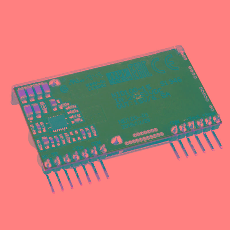 台湾明纬100W开关电源NID100-15非绝缘型单组输出15V变换器