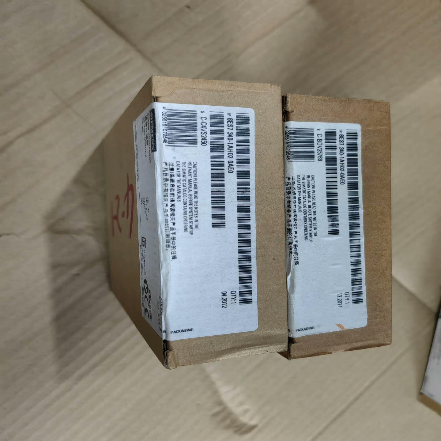 西门子CPU模块6ES7 340-1AH02-0AE0未开封（崽载电子）