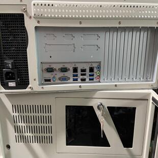 95新 台湾艾讯工控机 I3-4150CPU 4G内存 5议价