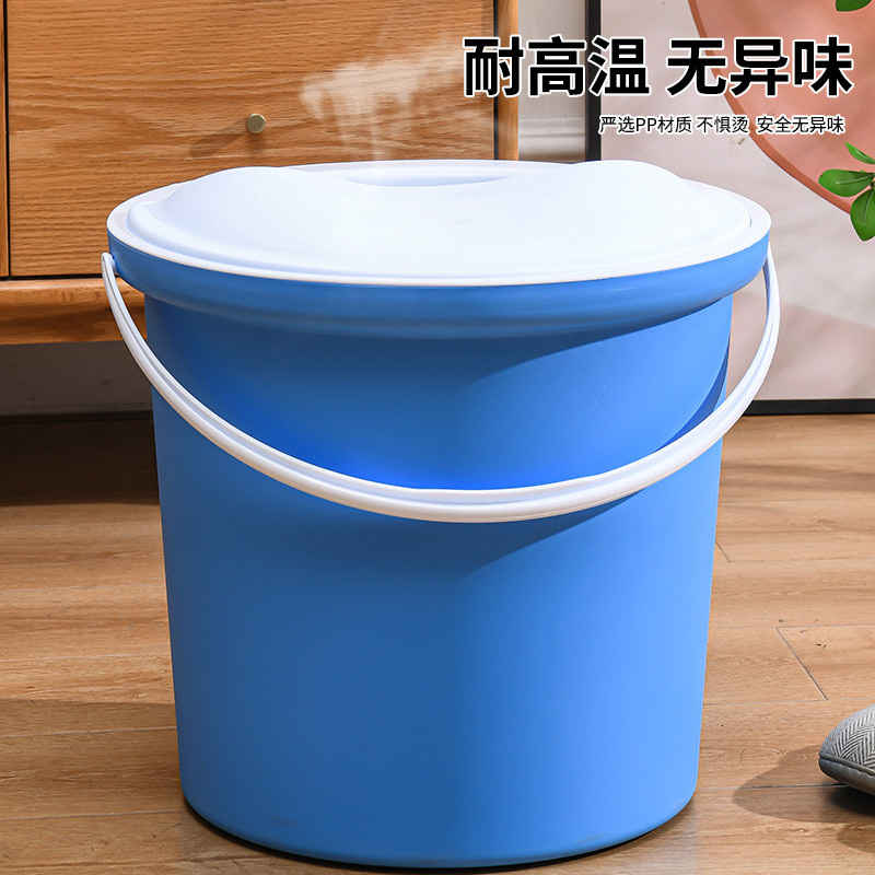 保温泡脚桶过小腿高深桶家用加大加厚加深加高冬天洗脚桶塑料超深