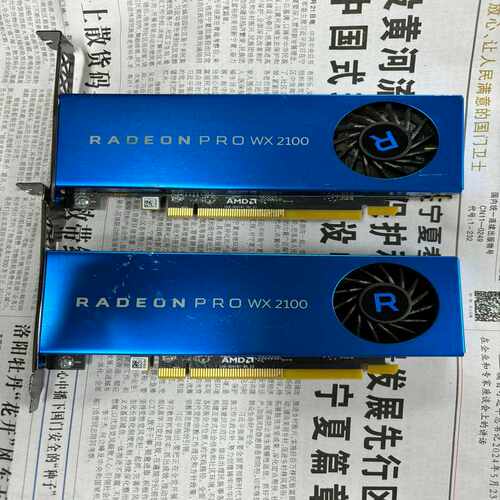 AMD WX2100 D5 2G,专业图形卡，接口：DP+2（豆豆设备）