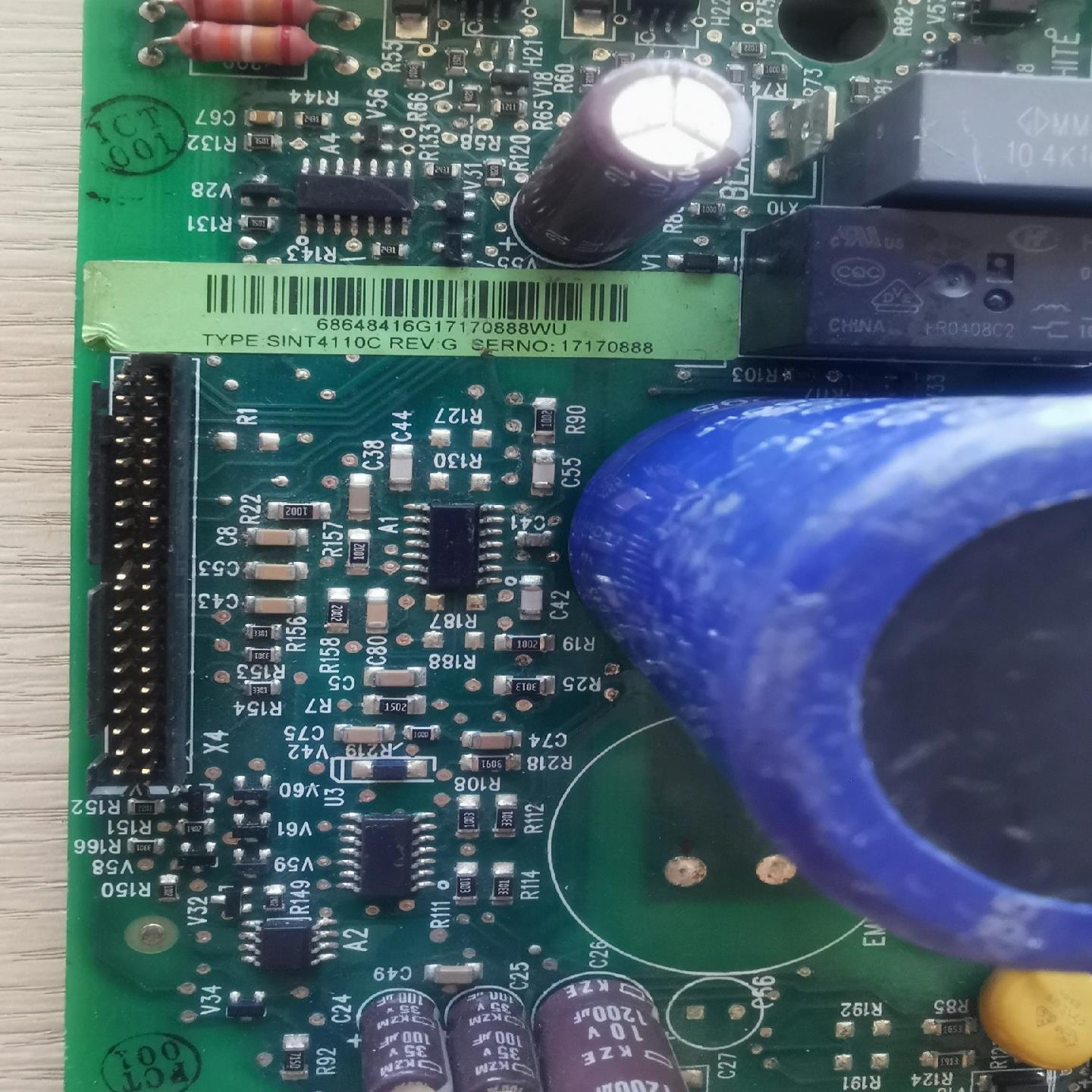 ABB变频器ACS510电源驱动板带模块 SINT4110C(崽崽配件）