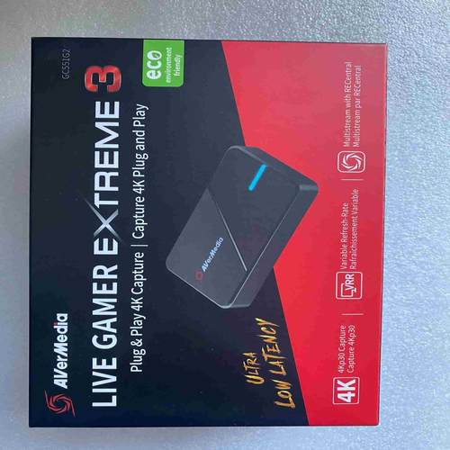 圆钢GC551G2高清4K直播采集盒 售议价