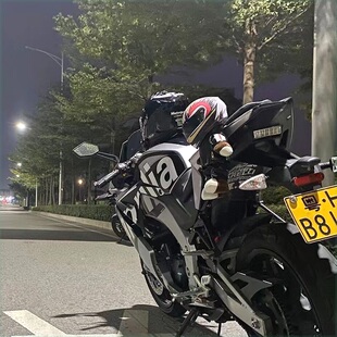 摩托车装饰公仔宝马小熊机车熊毛绒玩具拉力熊赛车熊头盔礼品4s店