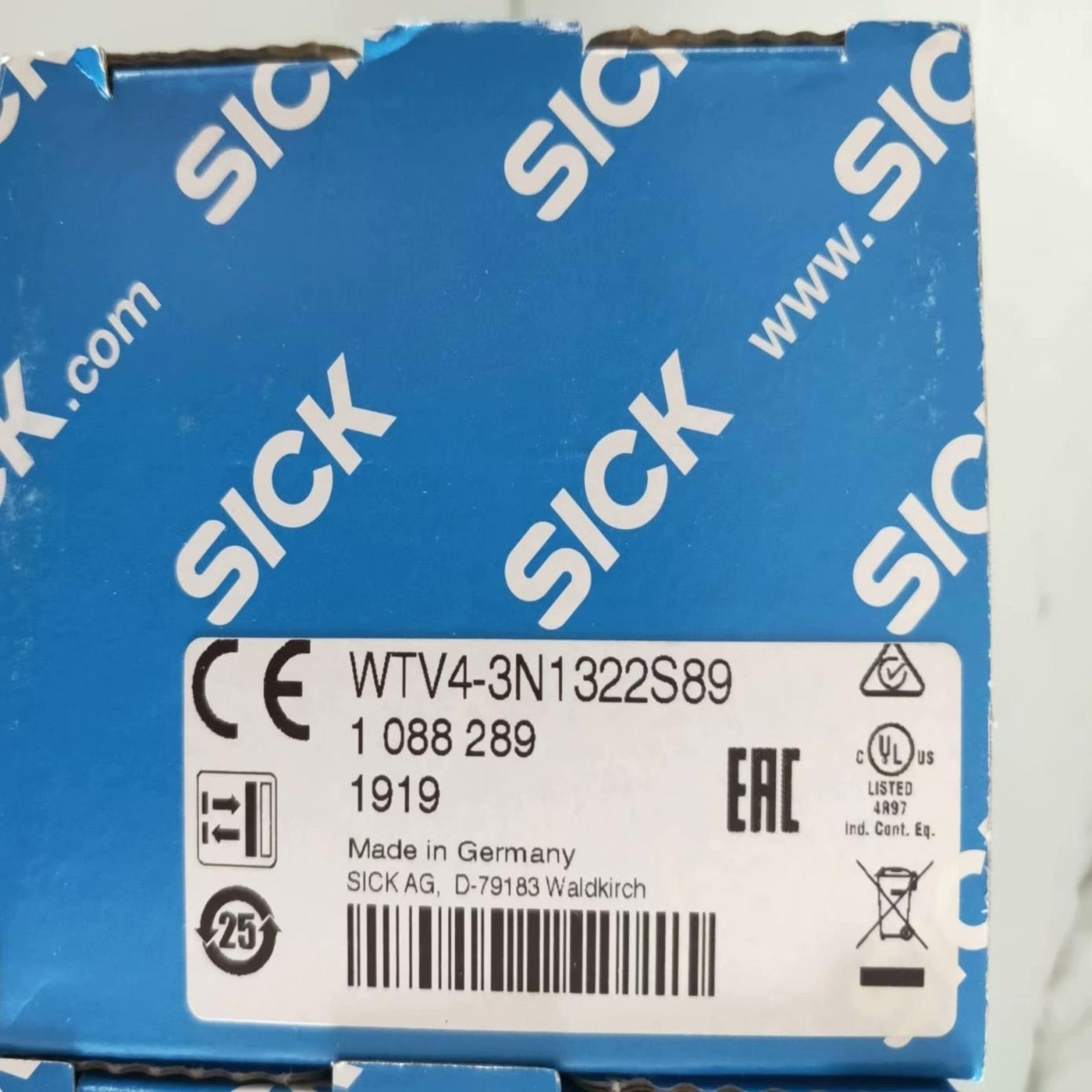 德国西克WTV4-3N1322S89SICK光电传感器 库存(崽崽配件）
