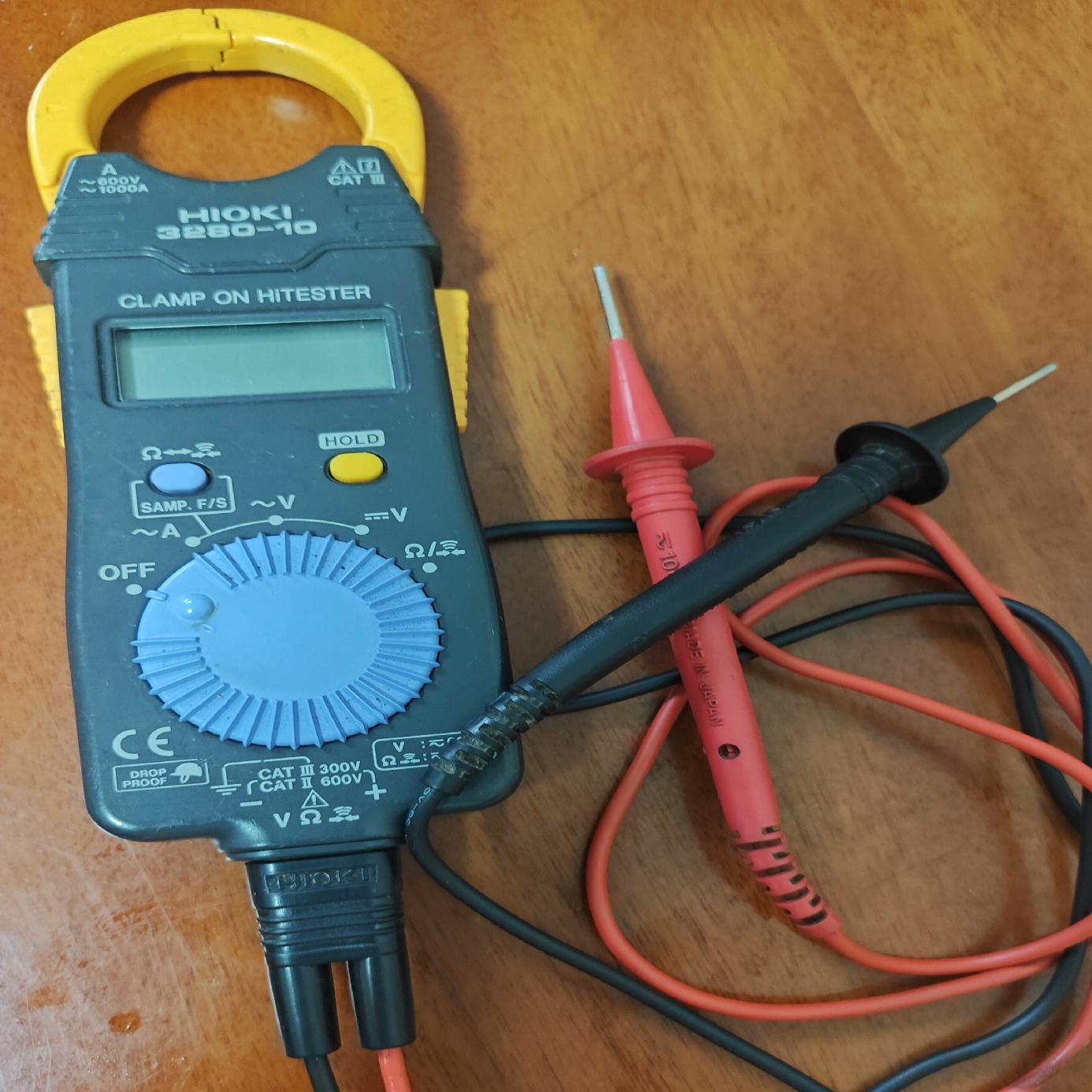 3280-10交流钳表功能正常电池盖有瑕疵 装议价