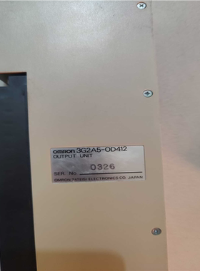 【顺庆】欧姆龙 拆机 3G2A5-OD412  议价【议价】