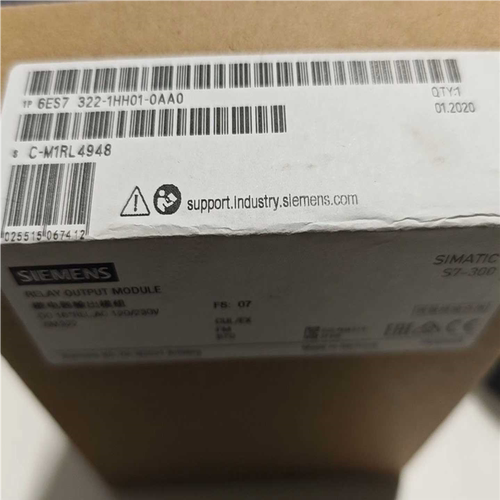 议~西门子6ES7 322-1HH01-0AA0全新未拆封