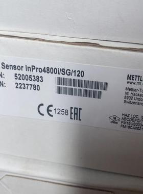 （议价）梅特勒托利多ph电极inpro4800i/SG/120