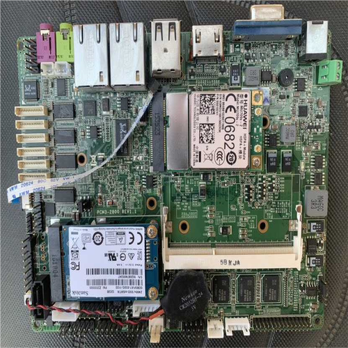 (议价) 灵江PCM3-2800嵌入式双千兆网口主板 实物图