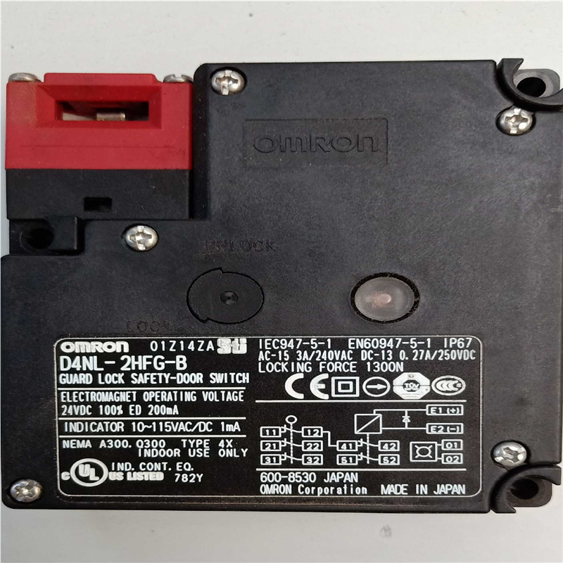 进口 OmROn/ 安全开关锁 D4NL-2HF(崽崽配件）