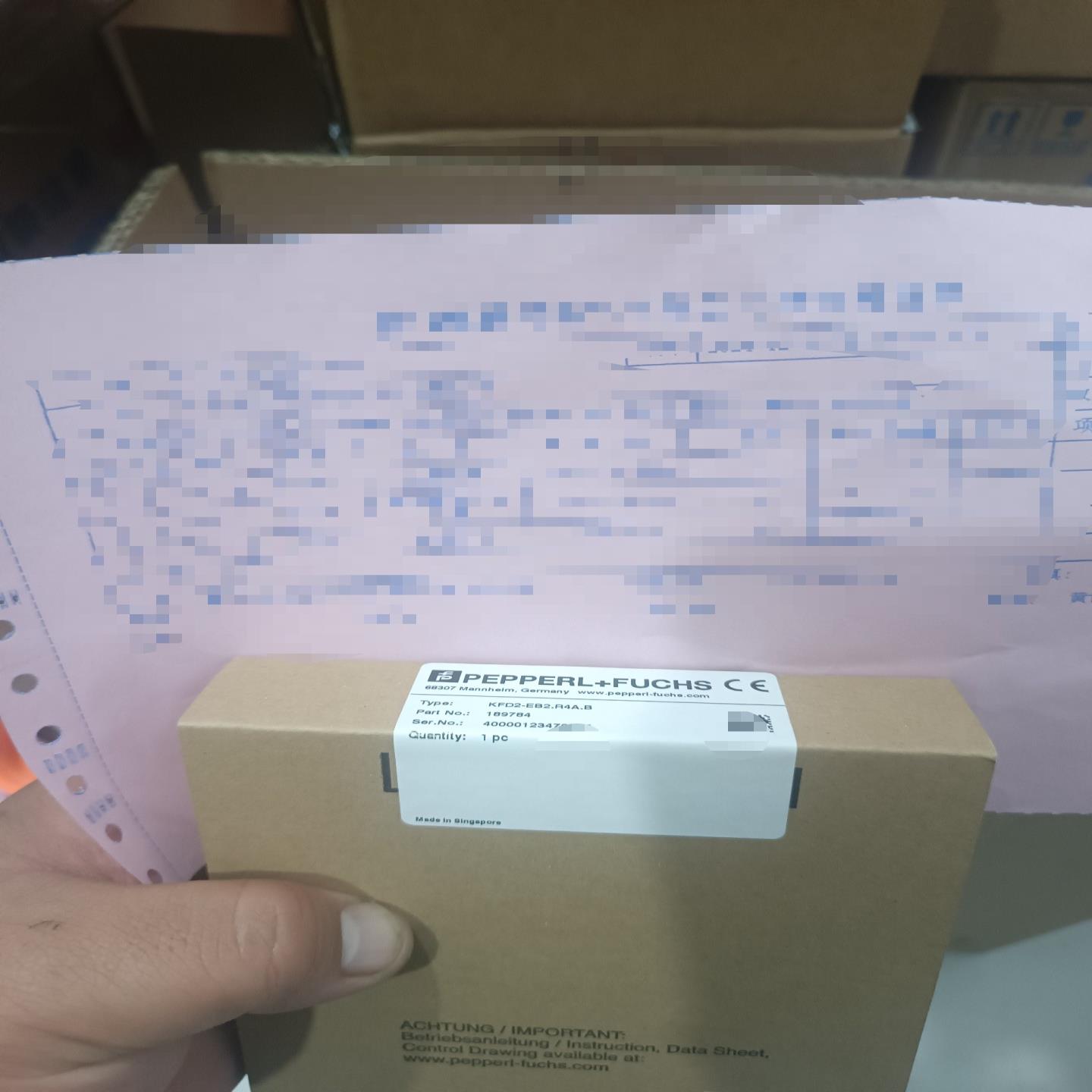 倍加福P+F电源模块KFD2-EB2R4AB  （基数电子）