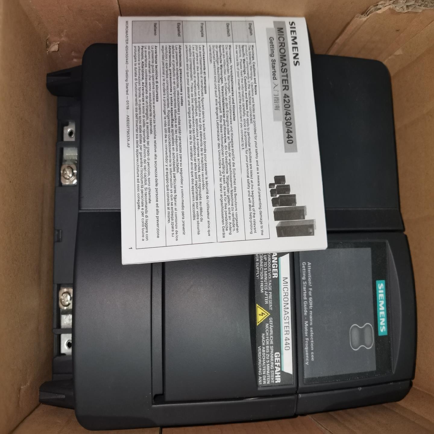 11千瓦变频器一台,型号6es7440 2ud31 1(崽崽配件)