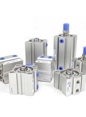 AirTAC气缸ACQ40X60SX65X70X75X80X85X90X95X100X110S-SB薄型气缸