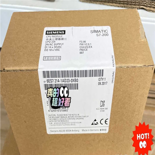 6ES7214 214 1AD23 6ES7 0XB0 议