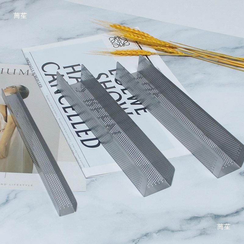 U型拿破轮酥皮模具冲孔U型拿破仑蛋糕酥法式甜品烘焙工具商用