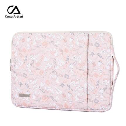 仿皮PU笔记本电脑保护套带伸缩手挽防水休闲商务平板电脑内胆包