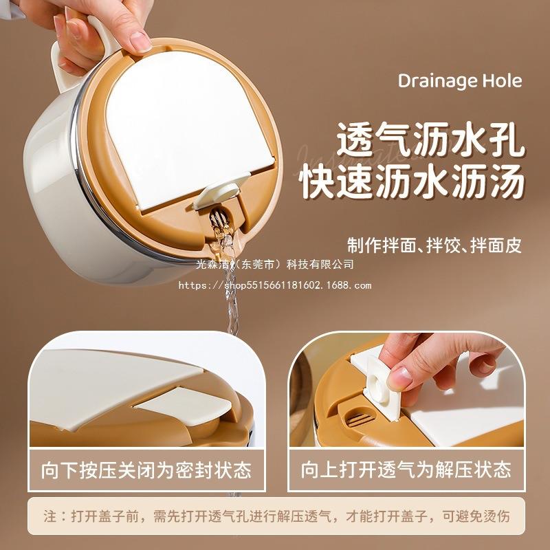 旗丰不锈钢饭盒学生上班族泡面碗便当餐盒饭碗食堂打饭缸无图片