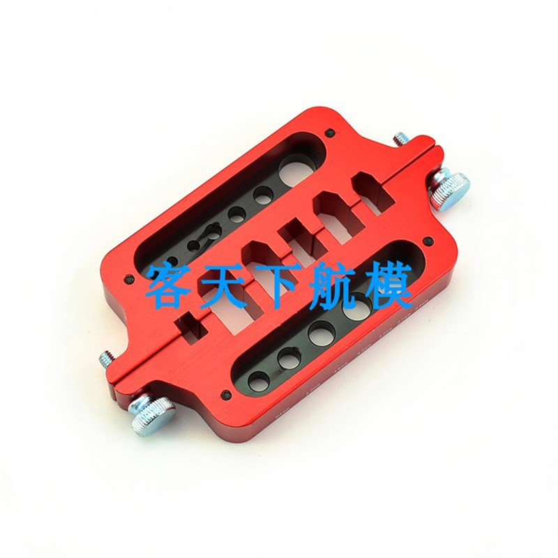 新款CNC铝合金焊台 航模 专用工具T插 XT60头 香蕉头隔热焊接