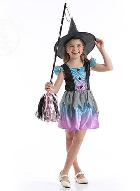 。Halloween temperament witch suit star gradient ghost princ