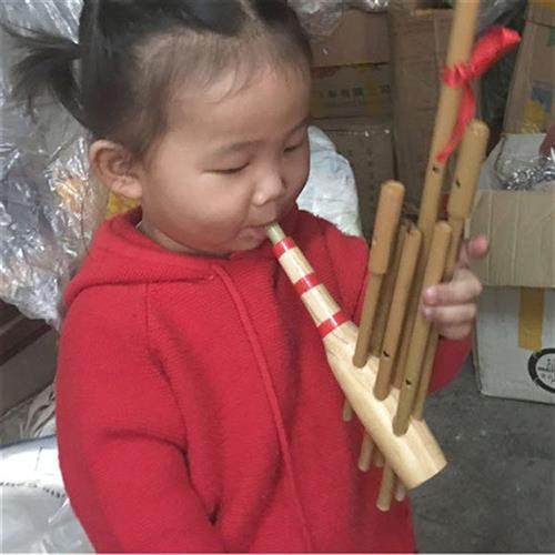 贵州苗族芦笙苗族舞蹈芦笙道具儿童舞蹈乐器道具苗族纪念品小芦笙
