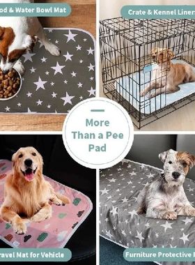 Washable Underpad For Dogs Reusable Pet Mat For Animals Jaul