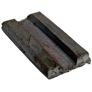 锄头铁塞木塞固定卡老式的用销子加塞子[锻打手工安装楔子2大木块