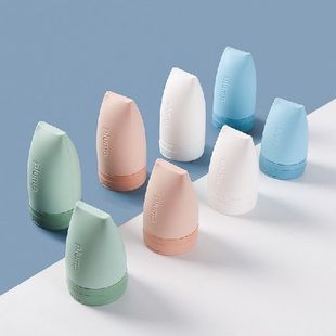 60/90ml Silicone Travel Bottles Empty Squeeze Containers Lea