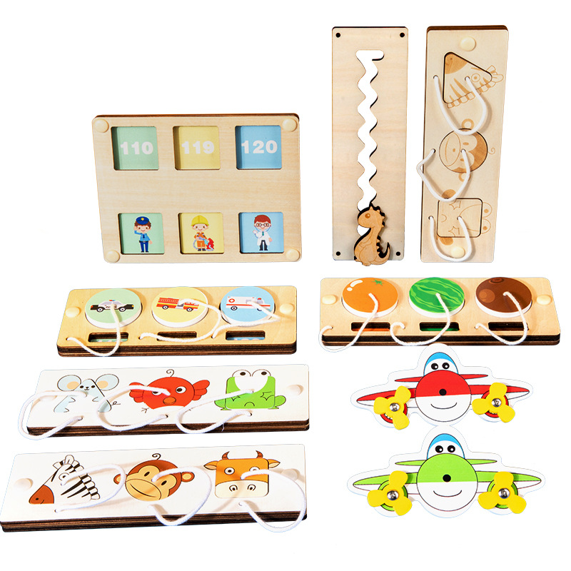 Busy Board Diy Material Accessories Montessori Teaching Aids