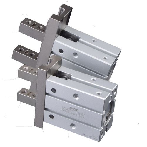 气动手指气缸HFTY HFY 6 10 16 20 25 32夹爪Y型机械手夹具